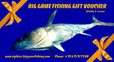 Offer a big game fishing gift voucher