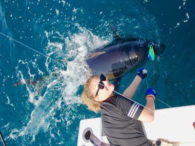 Giant bluefin tuna for cécile 13 years old